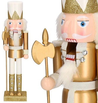 Figurka Springos CA0915 dziadek do orzechów z toporem 38 cm (5907719427829)