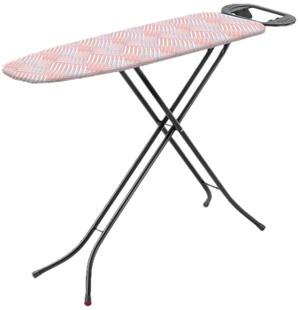Deska do prasowania Kadax 33126 Tasjo składana z uchwytem na żelazko 110 x 30 cm Różowa (5903699489420)