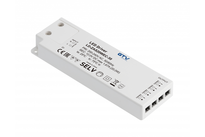 Блок живлення SLIM EASY CLICK 220/12V 20W IP20, з mini amp і проводом 1,5 м