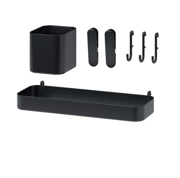 Набор из 7 аксессуаров SKADIS IKEA 605.864.18 черный