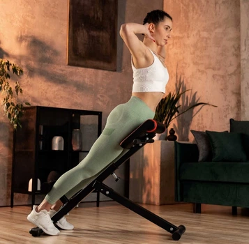 Скамья для гиперэкстензии Hop-Sport HS-1016 Римская лавка 120 кг