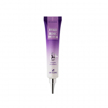 Крем для кожи вокруг глаз с гиалуроновой кислотой 3W CLINIC HYALURONIC EYE CREAM, 40 мл