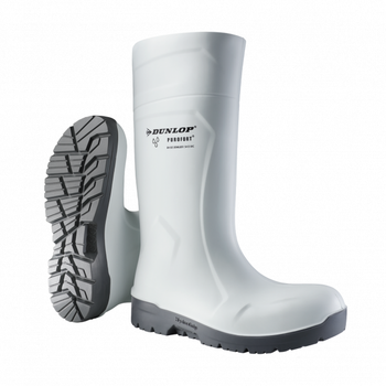 Сапоги Dunlop Purofort FoodPro HydroGrip Cleaning safety размер 41 белые CB71431 41