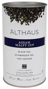 Чай черный Althaus Assam Malty Cup 250 г (4260312446460)