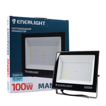 Прожектор светодиодный влагостойкий IP 65 ENERLIGHT MANGUST 100Вт 6500K