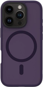 Etui Evelatus Hybird Case With Magsafe PC+TPU do Apple iPhone 16 Pro Purple (EVEAPP16PHMCP)