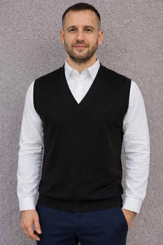 Жилетка мужская Triko 3015-2 XL черная