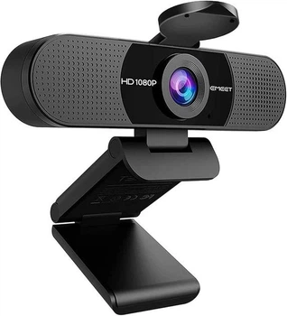 Веб-камера EMEET C960 Full HD Black с двумя микрофонами, Web camera