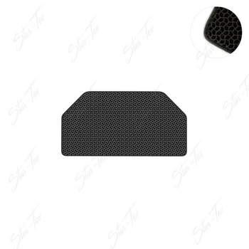 Коврик в багажник передний Star-Tex на Tesla Model S (2012 - 2021) полный привод EVA/Капля Черный