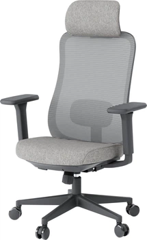 Кресло компьютерное офисное эргономичное OfficePro Wave OC599-B-DG-DG Black/Dark Gray