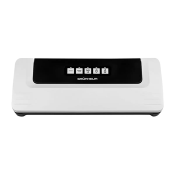 Бытовой вакууматор Grunhelm GV 100 BW 280 мм упаковщик для сухих влажных пищевых продуктов 125 Вт Белый