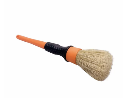Пензлик для детейлінгу натуральний ворс Orange Car Detailing Brush 24 см