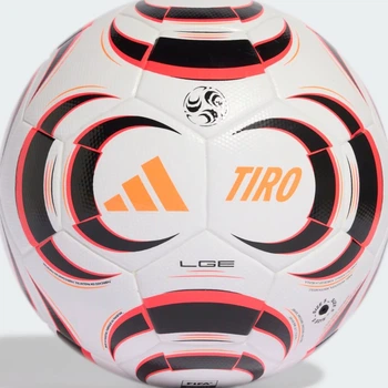 Мяч футбольный Adidas TIRO LGE Белый, Красный, Черный 5 (KA5263 5)