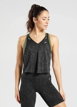 Спортивний топ Gymshark b4a7hc54 XS сірий (100004820)