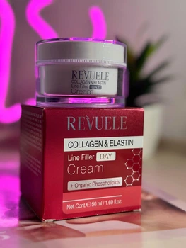 Крем-филлер дневной с коллагеном и эластином Bio Active Skin Care Revuele 50 мл