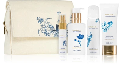 Подарочный набор Rituals Amsterdam collection Tulip & Japanese Yuzu с косметичкой