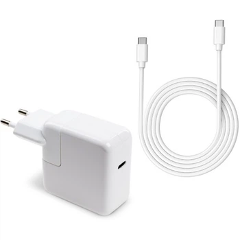 Блок живлення до ноутбуку Vinga Apple 30W 5V3A/9V3A/12V2.4A/14.5V2A/ 18V1.5A/20V1.5A USB-C (VPA-30-APP-C) Vinga VPA-30-APP-C 910081