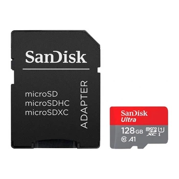 Карта памяти SanDisk 128GB microSD class 10 UHS-I Ultra (SDSQUAB-128G-GN6MA) SANDISK SDSQUAB-128G-GN6MA 913356