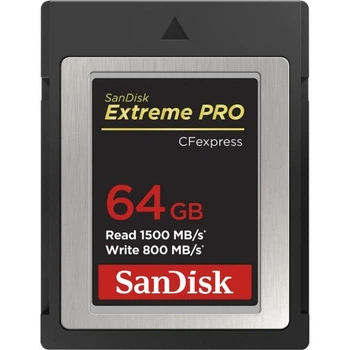 Карта памяти SanDisk 64GB CFexpress Extreme Pro (SDCFE-064G-GN4NN) SANDISK SDCFE-064G-GN4NN 913472