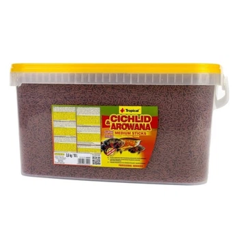 Корм для рыб Tropical Cichlid&Arowana Medium Sticks в палочках 10 л (5900469635292) Tropical 5900469635292 900248