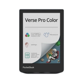 Электронная книга Pocketbook 634K3 Verse Pro Color, StormySea (PB634K3-1-CIS) PocketBook PB634K3-1-CIS 916071