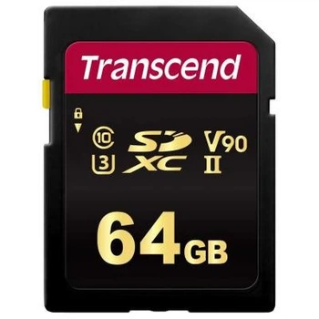 Карта памяти Transcend 64GB SDXC class 10 UHS-II U3 V90 MLC (TS64GSDC700S) Transcend TS64GSDC700S 913038