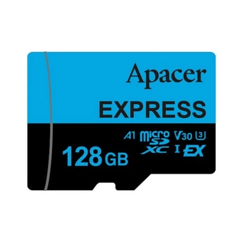 Карта памяти Apacer 128GB microSDXC class 10 UHS-I U3 V30 A1 Express (AP128GMCEXG3X17-RA) Apacer AP128GMCEXG3X17-RA 913891