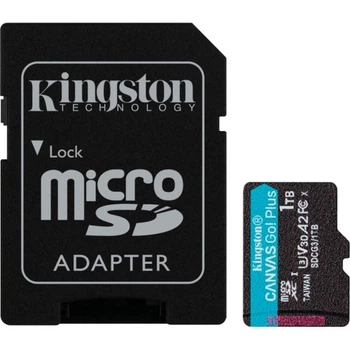 Карта памяти Kingston 1TB microSDXC сlass 10 UHS-I U3 V30 A2 Canvas Go Plus G4 (SDCG4/1TB) Kingston SDCG4/1TB 919938