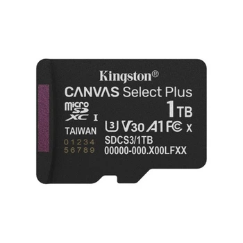 Карта памяти Kingston 1TB microSDXC class 10 UHS-I U3 V30 A1 Canvas Select Plus (SDCS3/1TBSP) Kingston SDCS3/1TBSP 913815