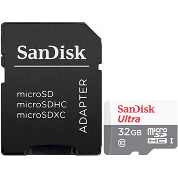 Карта памяти SanDisk 32GB microSD class 10 Ultra Light (SDSQUNR-032G-GN3MA) SANDISK SDSQUNR-032G-GN3MA 913177