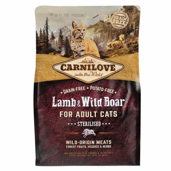 Сухой корм для кошек Carnilove Cat Sterilised 2 кг (8595602512317) Carnilove 8595602512317 924187