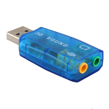 Звуковая карта LVD USB 5.1 внешняя Sound card