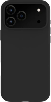 Etui Evelatus Premium Magsafe Soft Touch Silicone Case do Apple iPhone 17 Pro Max Black (EVEAPP17PMPMSTSCB)