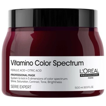 Маска L'OREAL Vitamino Color Spectrum для блиску та збереження кольору фарбованого волосся (рефіл) 500 мл