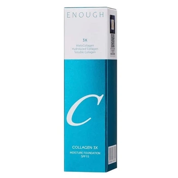 Тональний крем з потрійним колагеном Enough Collagen 3x Moisture Foundation SPF15 №10 Cream 100 ml