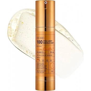 Сироватка-бустер для обличчя VT Cosmetics Vita-light Shot 100 з мікроіглами та вітаміном C 50 мл