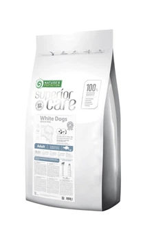 Сухой беззерновой корм Natures Protection Superior Care White Dogs Grain Free Adult Small & Mini Breeds White Fish для взрослых собак миниатюрных и мелких пород с белой рыбой 10 кг
