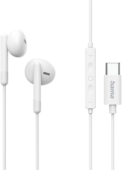 Навушники Hama Classy USB-C White (4047443541659)