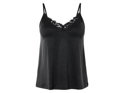 Топ з мереживом для жінки Esmara LYCRA® 464190 S чорний