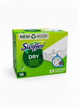 Серветки сухі для підлоги Swiffer Dry, 16 шт