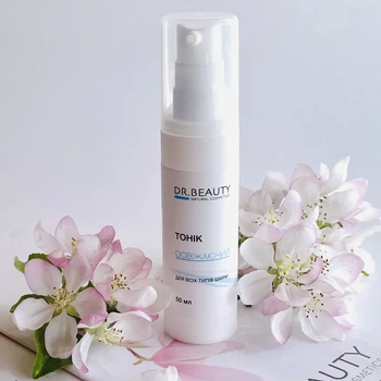 Тонік для обличчя освіжаючий для усіх типів шкіри 50 мл — DrBeauty