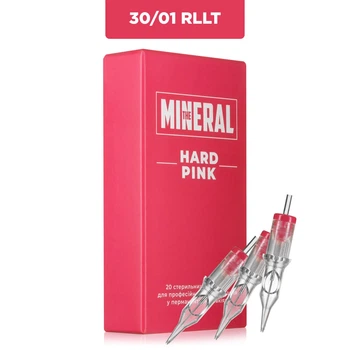 The Mineral Набор Картриджей для татуажа 30/01RLLT, Hard Pink, 20 шт
