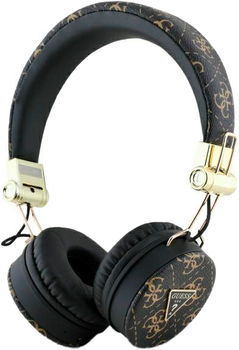 Słuchawki Guess Triangle Round Shape Black (3666339328986)