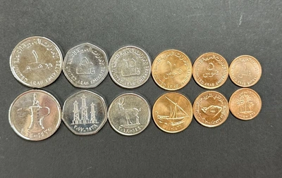 ОАЕ монети набір 2001-18 р. UNC