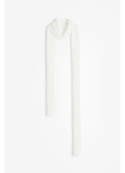 Шарф H&M Белый 1216954