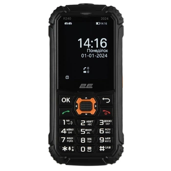 Мобільний телефон 2E R240 2025 Dual Sim Black