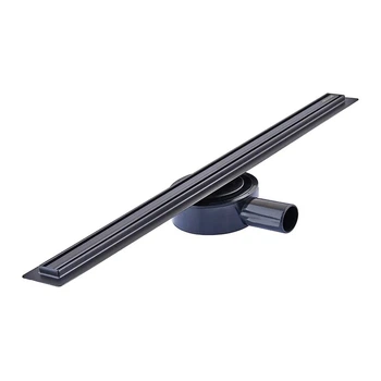Душовий трап з нерж. сталі SUS304 Mixxus Drain-05-60-Slim Black (30x600 мм) (Чорний) (MI6169) MI6169