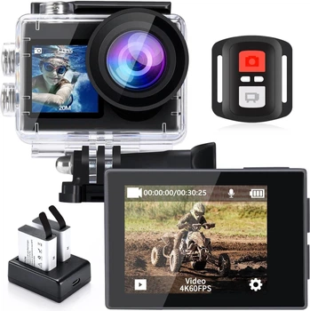 Екшн-камера Icefox 4K 20MP UHD Black