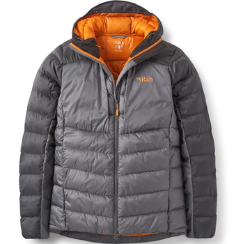Куртка мужская зимняя Rab Cirrus Ultra Hoody, Anthracite/Graphene, M (RB QIP-21-AGR-MED)