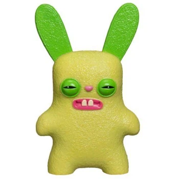 Коллекционная фигурка "Fuggler/Фуглер" ЗЕЛЕНЫЙ бешеный кролик, 7-8 СМ